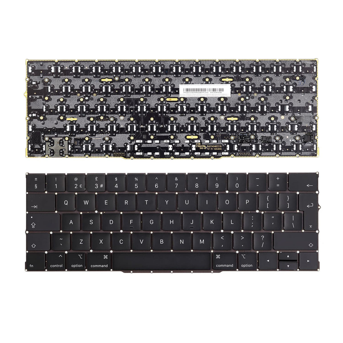 KEYBOARD (UK ENGLISH) FOR MACBOOK PRO 13" TOUCH A2159 (MID 2019)