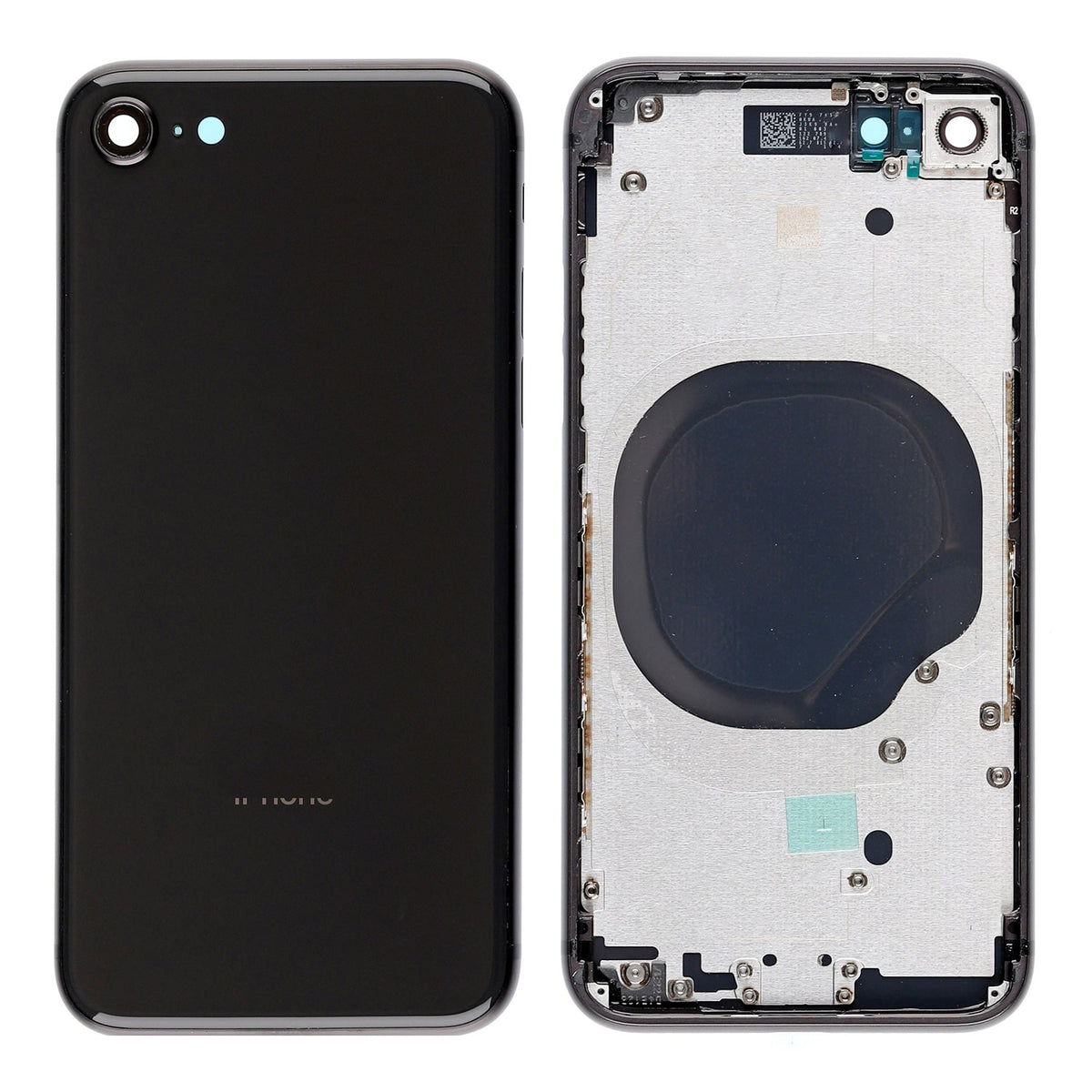 BACK COVER WITH FRAME ASSEMBLY FOR IPHONE 2ND - SPACE GRAY