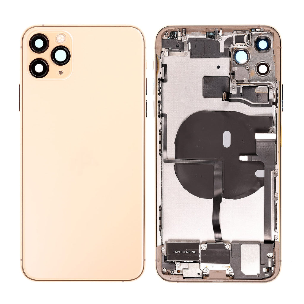 BACK COVER FULL ASSEMBLY GOLD FOR IPHONE 11 PRO MAX