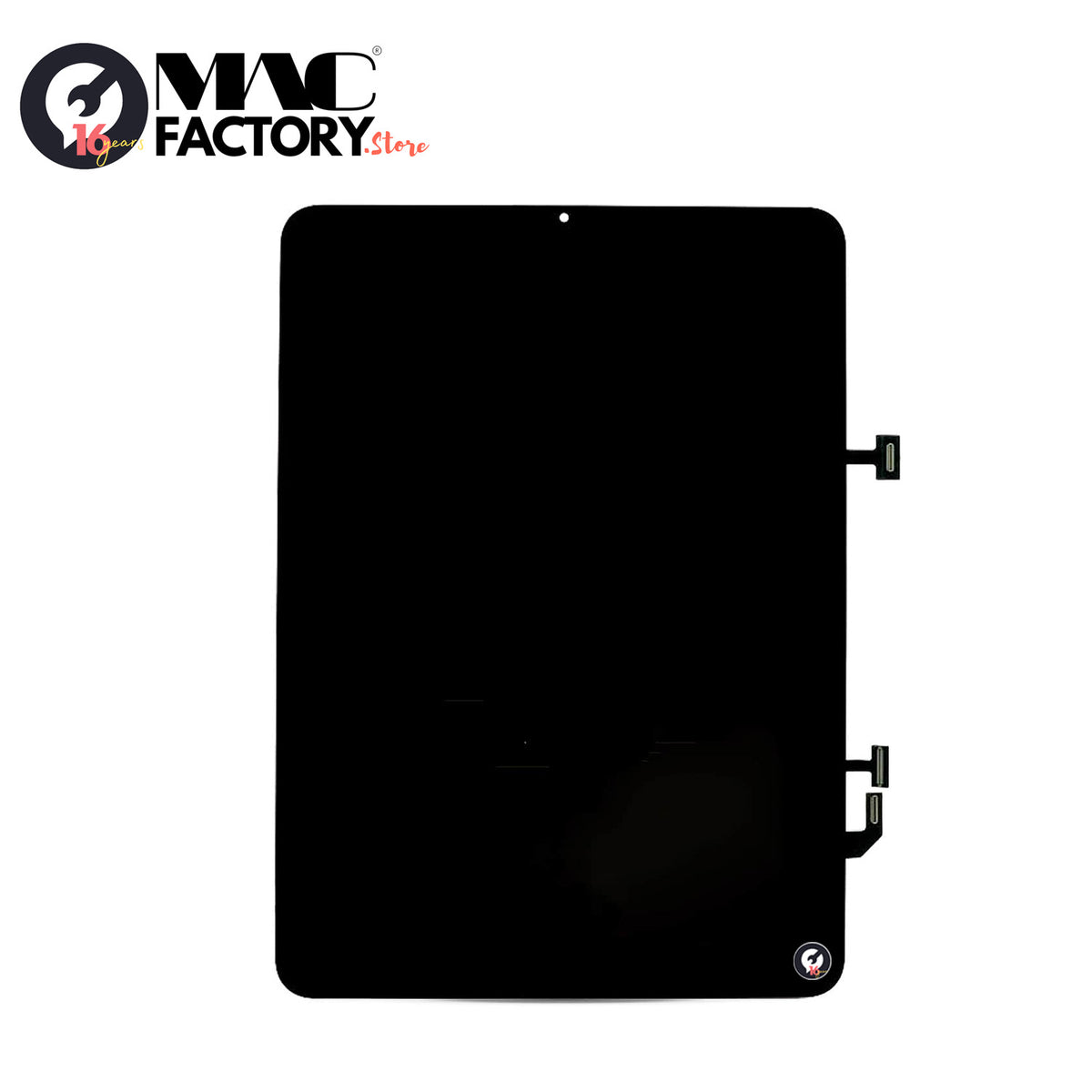BLACK LCD SCREEN AND DIGITIZER ASSEMBLY (WIFI & CELLULAR VERSION) FOR IPAD AIR 4 - BLACK