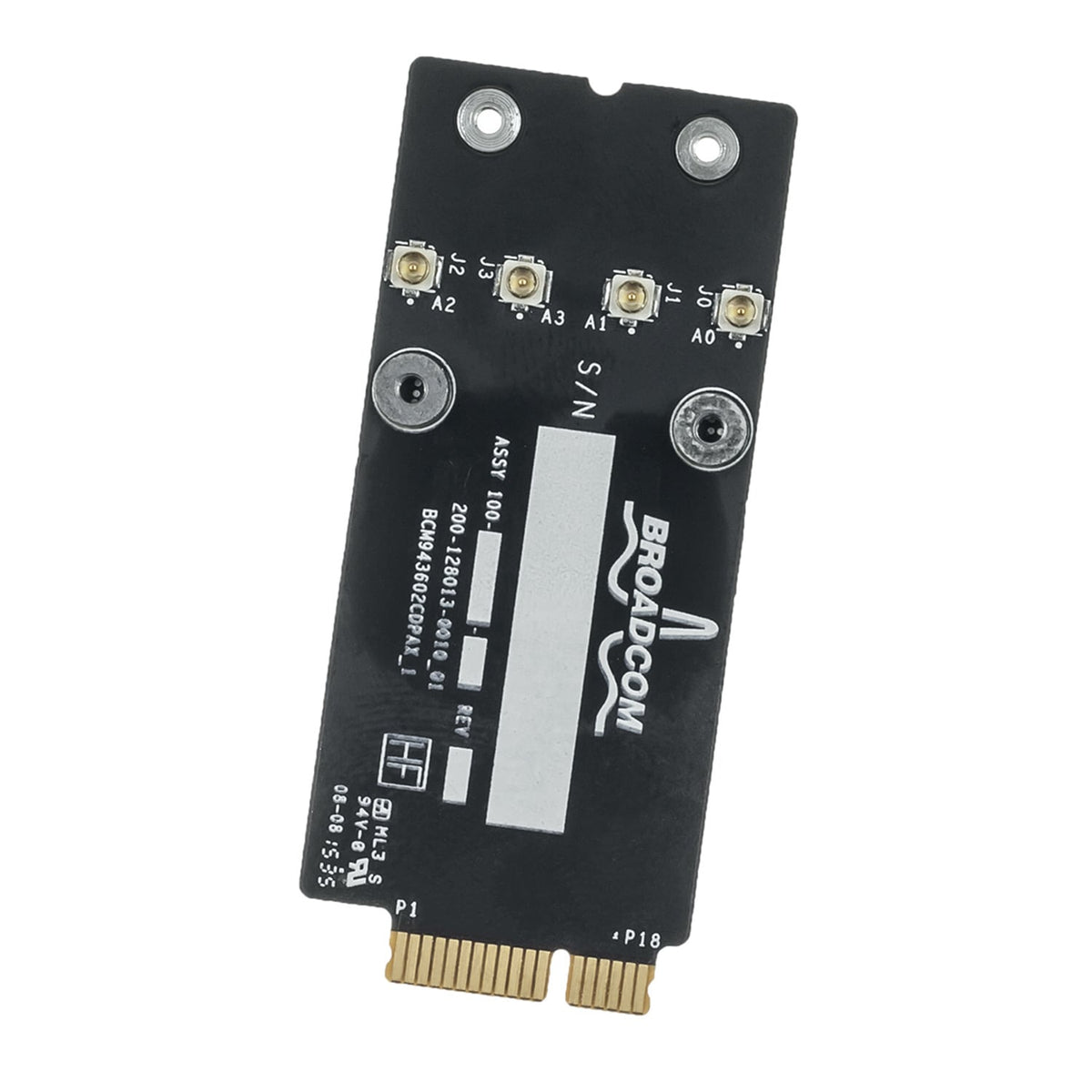 AIRPORT WIRELESS NETWORK CARD #BCM943602CDP FOR IMAC A1418/A1419 (LATE 2015)
