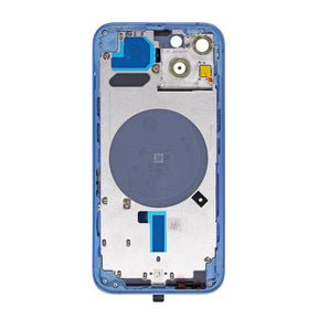 BLUE REAR HOUSING WITH FRAME FOR IPHONE 13