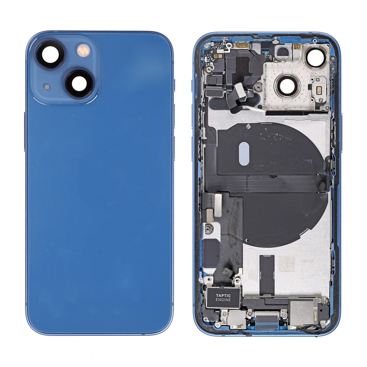 BLUE BACK COVER FULL ASSEMBLY FOR IPHONE 13 MINI