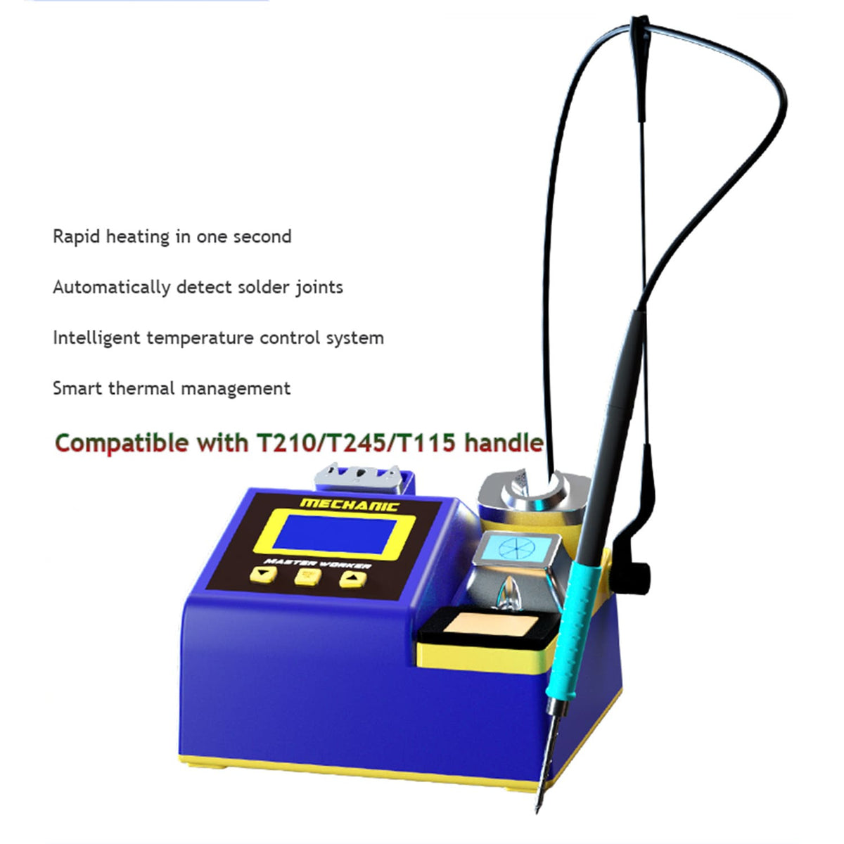 MECHANIC MA-SD01 MICRO NANO SOLDERING STATION FOR T245 /T210 /T115 HANDLE IRON HEAD