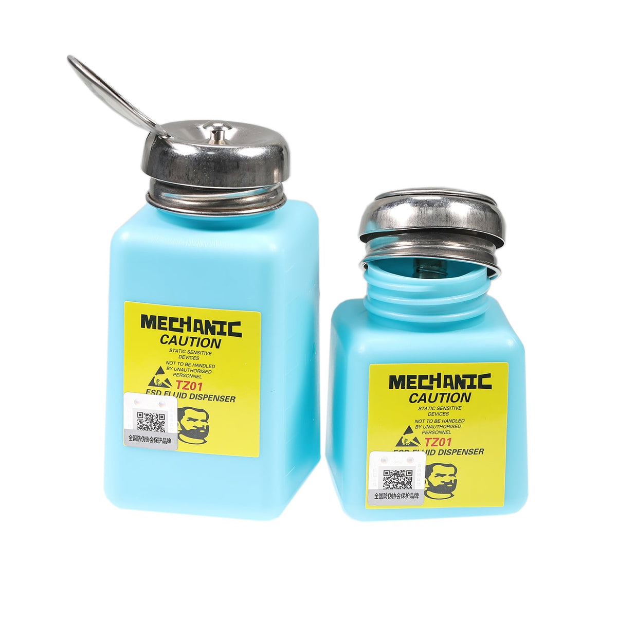 MECHANIC PLASTIC ESD LIQUID DISPENSER BOTTLE