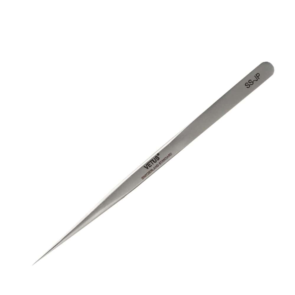 VETUS HYPERFINE HIGH-PRECISION NON-MAGNETIC ANTI-ACID TWEEZERS SS-JP