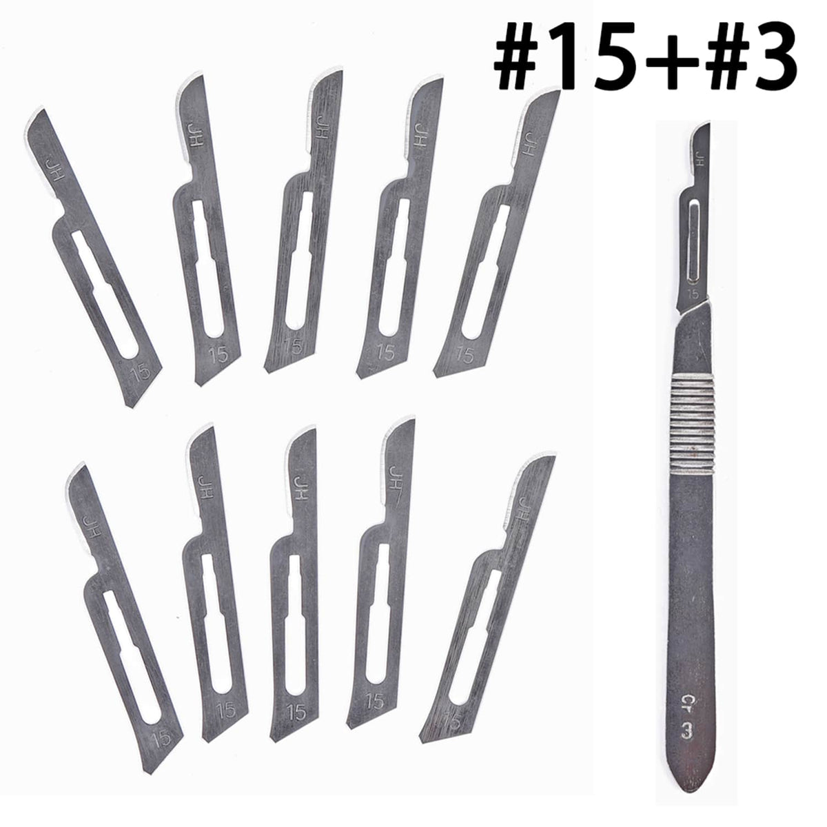 SUPER-HARD STAINLESS STEEL SURGICAL BLADES TOOLS