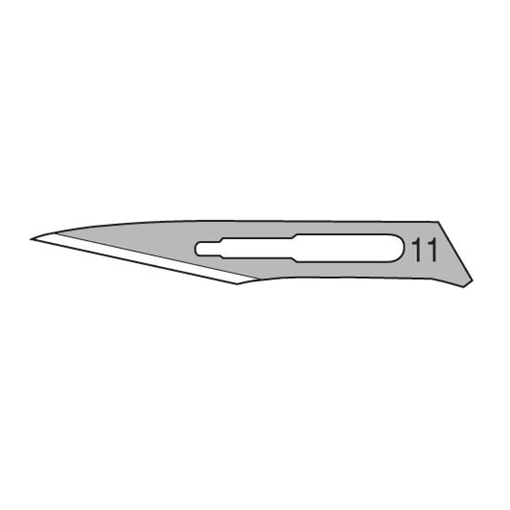 Feather Sterile Surgical Blades #11 – Stainless Steel (2976#11), Box Of 100