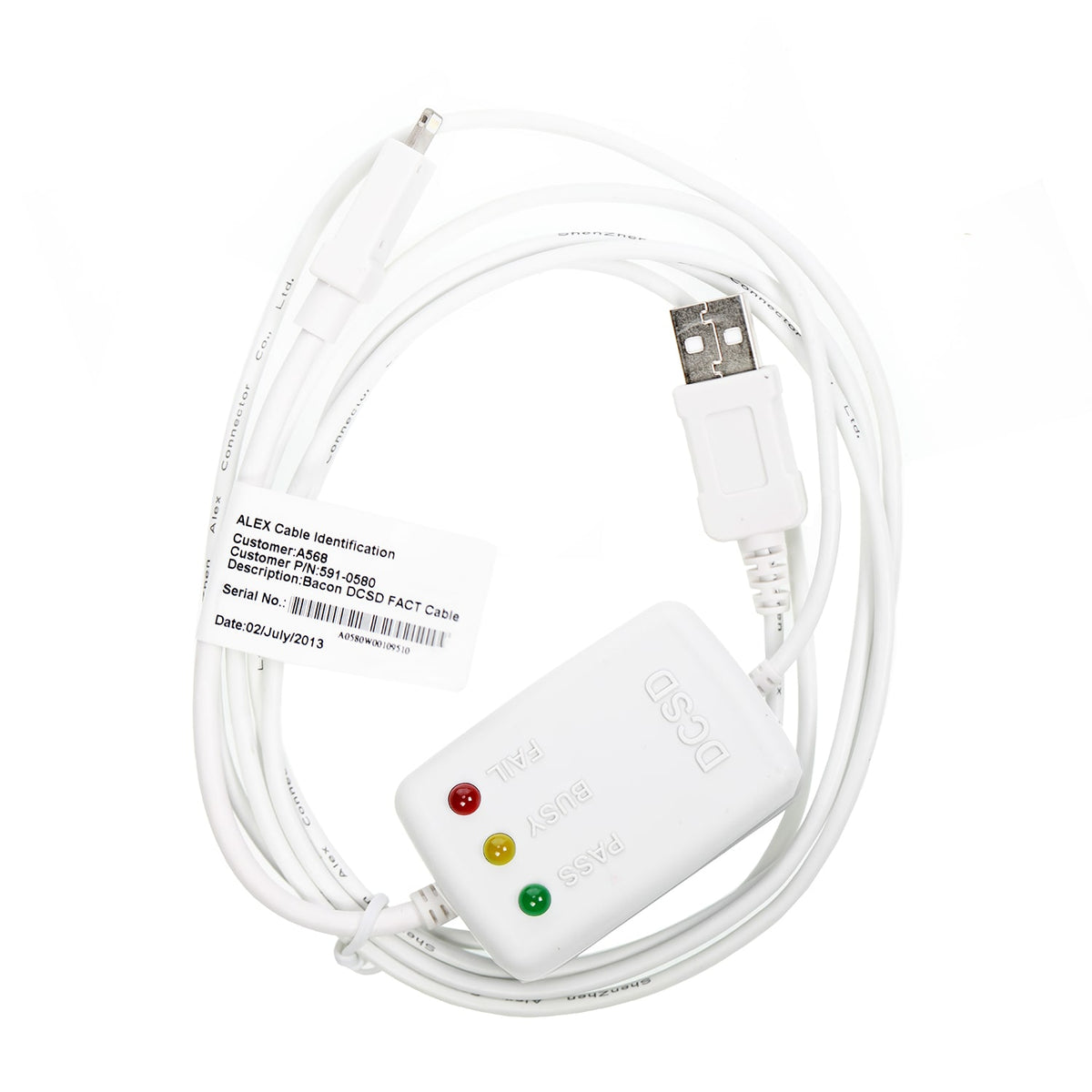 DCSD ALEX CABLE FOR IPHONE SERIAL PORT ENGINEERING CABLE