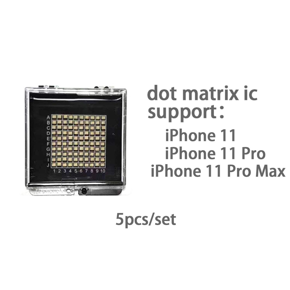 LUBAN IFACE PRO MATRIX TESTER DOT PROJECTOR IC  FOR IPHONE 11/11PRO/11PROMAX