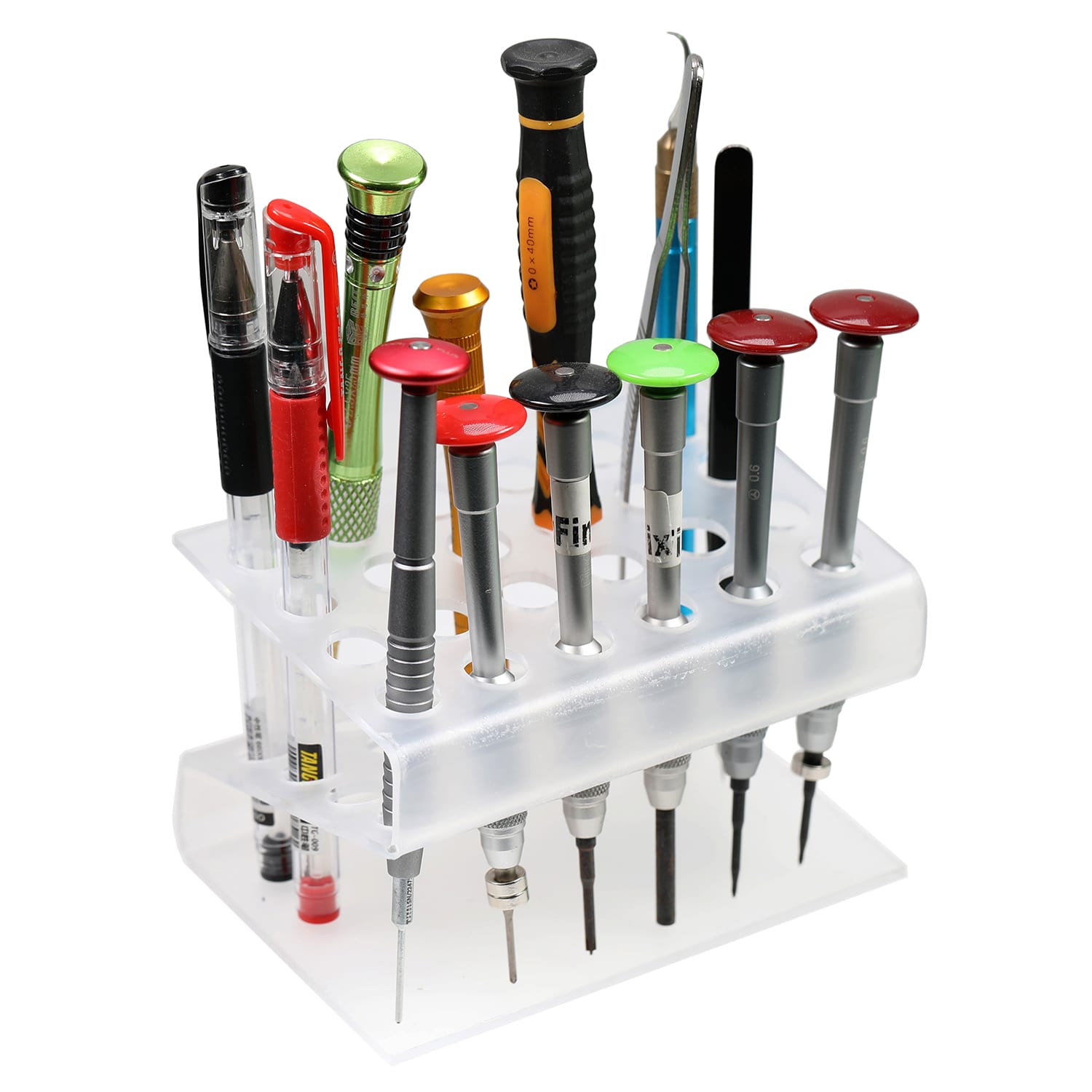 Creative Screwdriver Rack TRANSPARENT ACRYLIC SCREWDRIVER STORAGE RACK