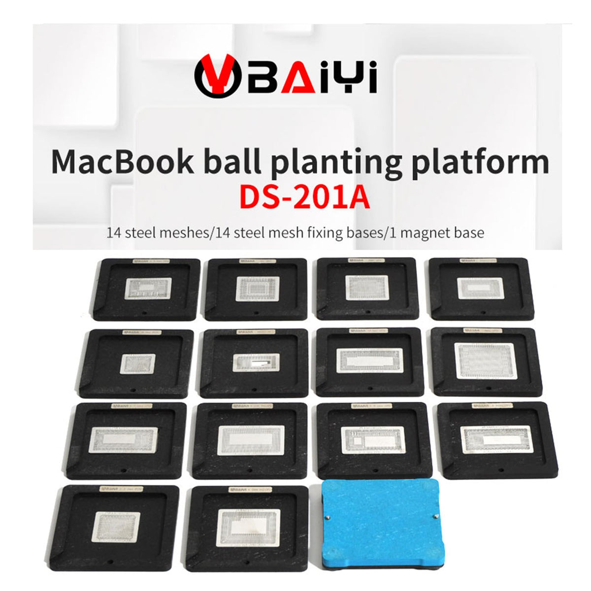 DS-201A MACBOOK BALL PLANTING PLATFORM FOR CPU GPU PCH BGA CHIPS