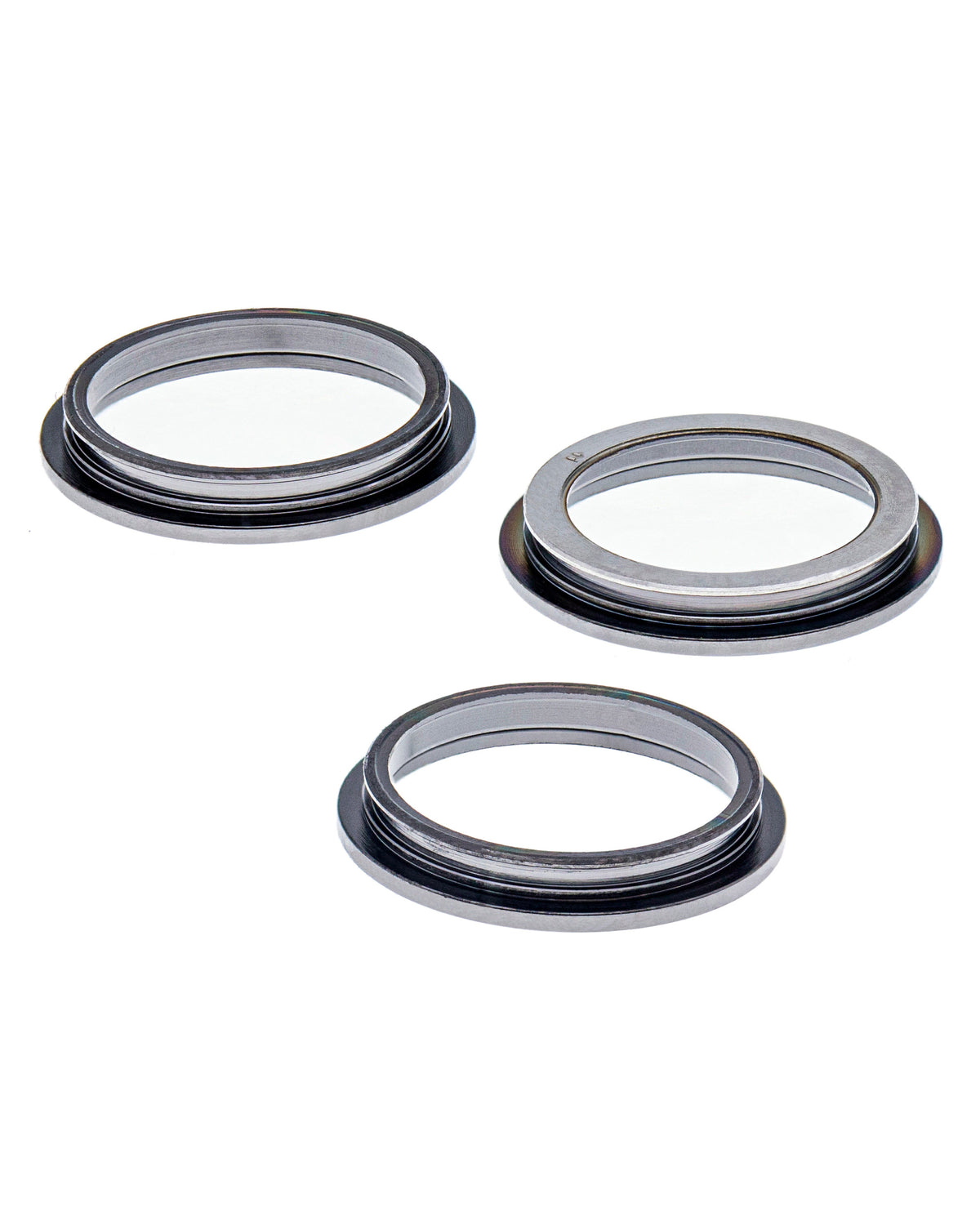 GRAPHITE - BACK CAMERA BEZEL RING ONLY (3 PIECE SET) FOR IPHONE 12 PRO  (10 PACK)