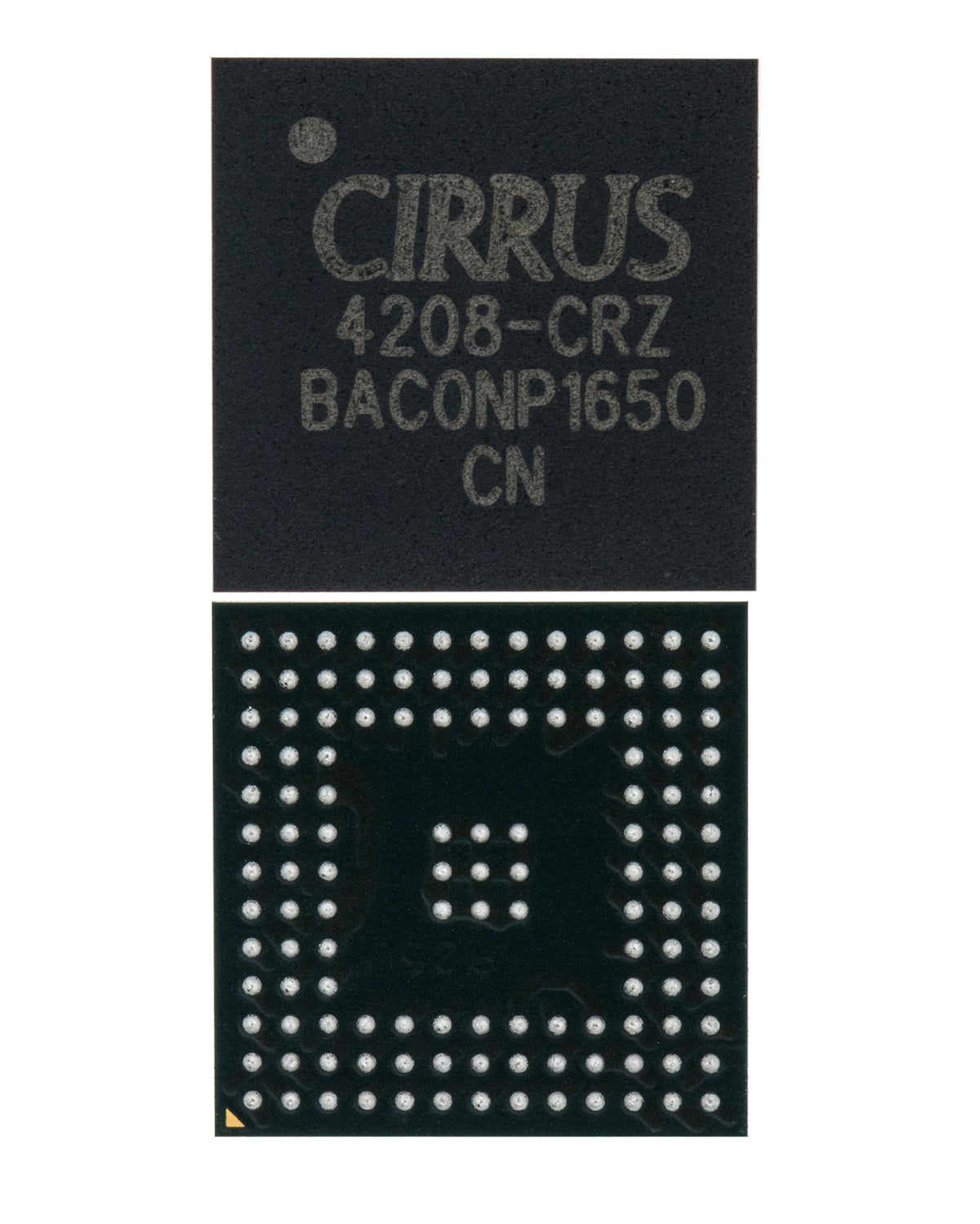 SOUND CARD CONTROLLER IC COMPATIBLE WITH MACBOOK PRO RETINA 13" / 15" A1502 / A1398  (LATE 2013 / MID 2014 / EARLY 2015 / MID 2015) (CIRRUS CS4208-CRZR: 353S4080 / U6201: BGA-129 PIN)