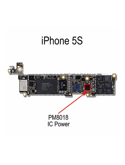 POWER MANAGEMENT IC (SMALL) COMPATIBLE WITH IPHONE 5C IPHONE 5S (PM8