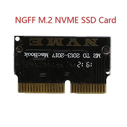 M2 NVME SSD Convert Adapter Card Upgrade for MacBook Air & Pro A1465 A1466 A1398 A1502 NVME/AHCI SSD Upgraded Kit for  (2013-2017)