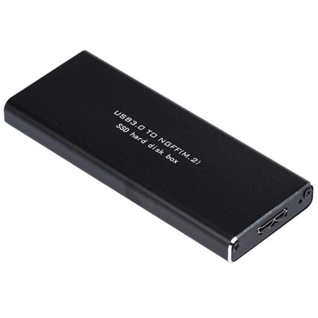 USB 3.0 to NGFF M.2 SSD Hard Disk Box B Key SSD Adapter External Enclosure Case