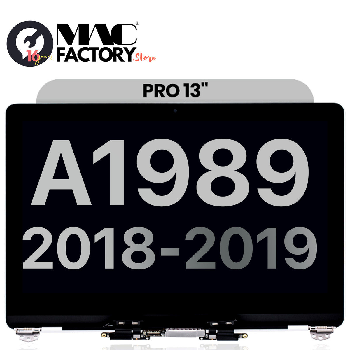 New & Genuine LCD Screen & Full LCD Assembly Display A1989 For Apple MacBook Pro 13" MID 2018 MID 2019