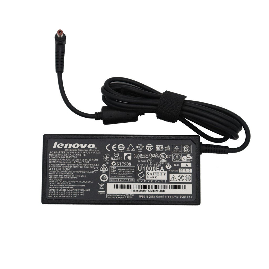 Lenovo Original Power Supply Laptop AC Adapter/Charger  19.5v 6.15a 120w (5.5*2.5mm) for Lenovo ADP-120-LH B 36002031 57Y6547