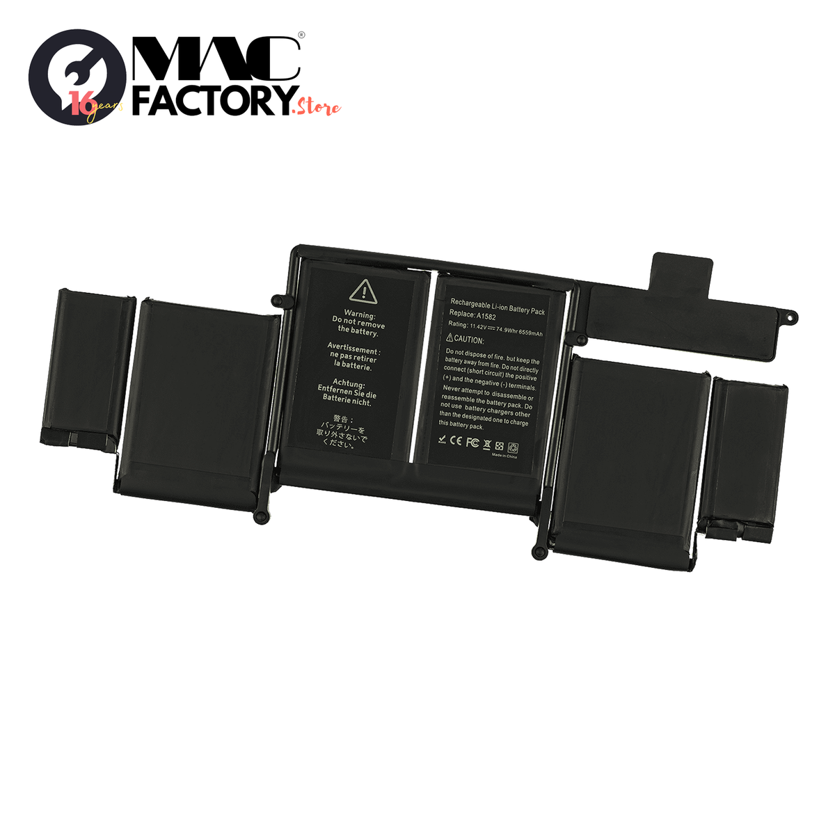 A1582 Battery for MacBook Pro 13