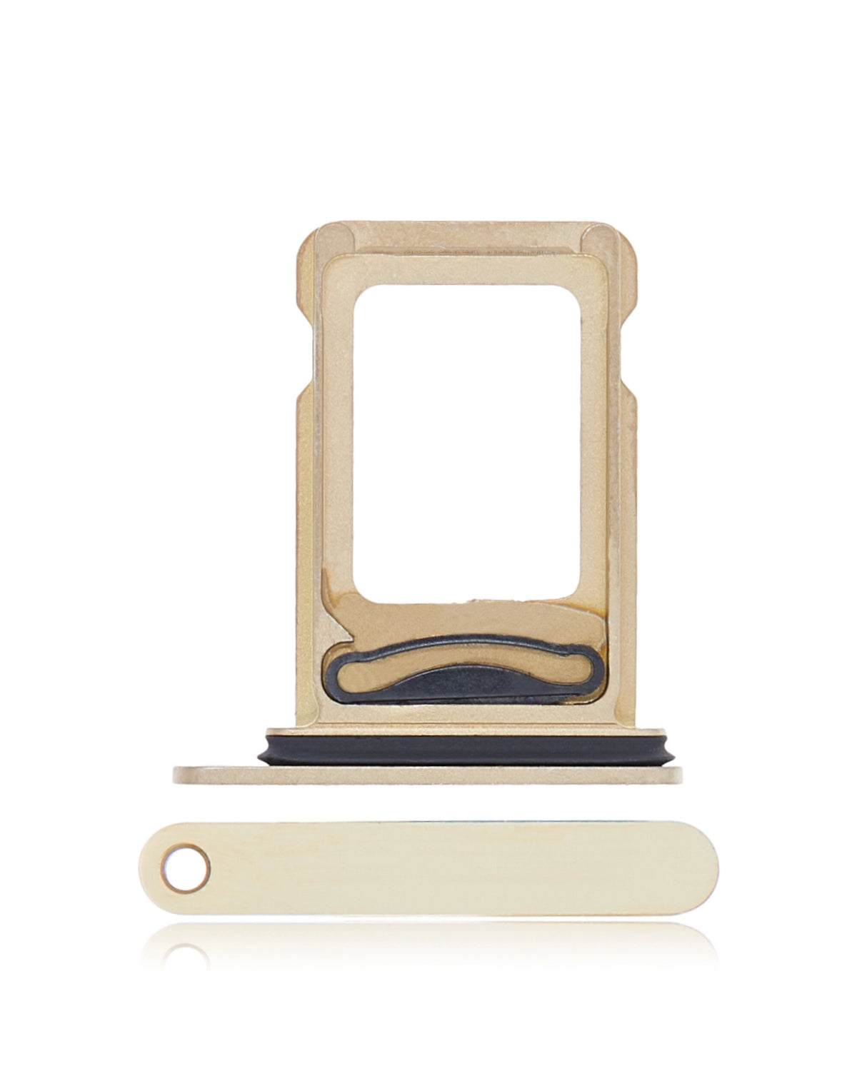 GOLD DUAL SIM CARD TRAY COMPATIBLE FOR IPHONE 13 PRO / 13 PRO MAX