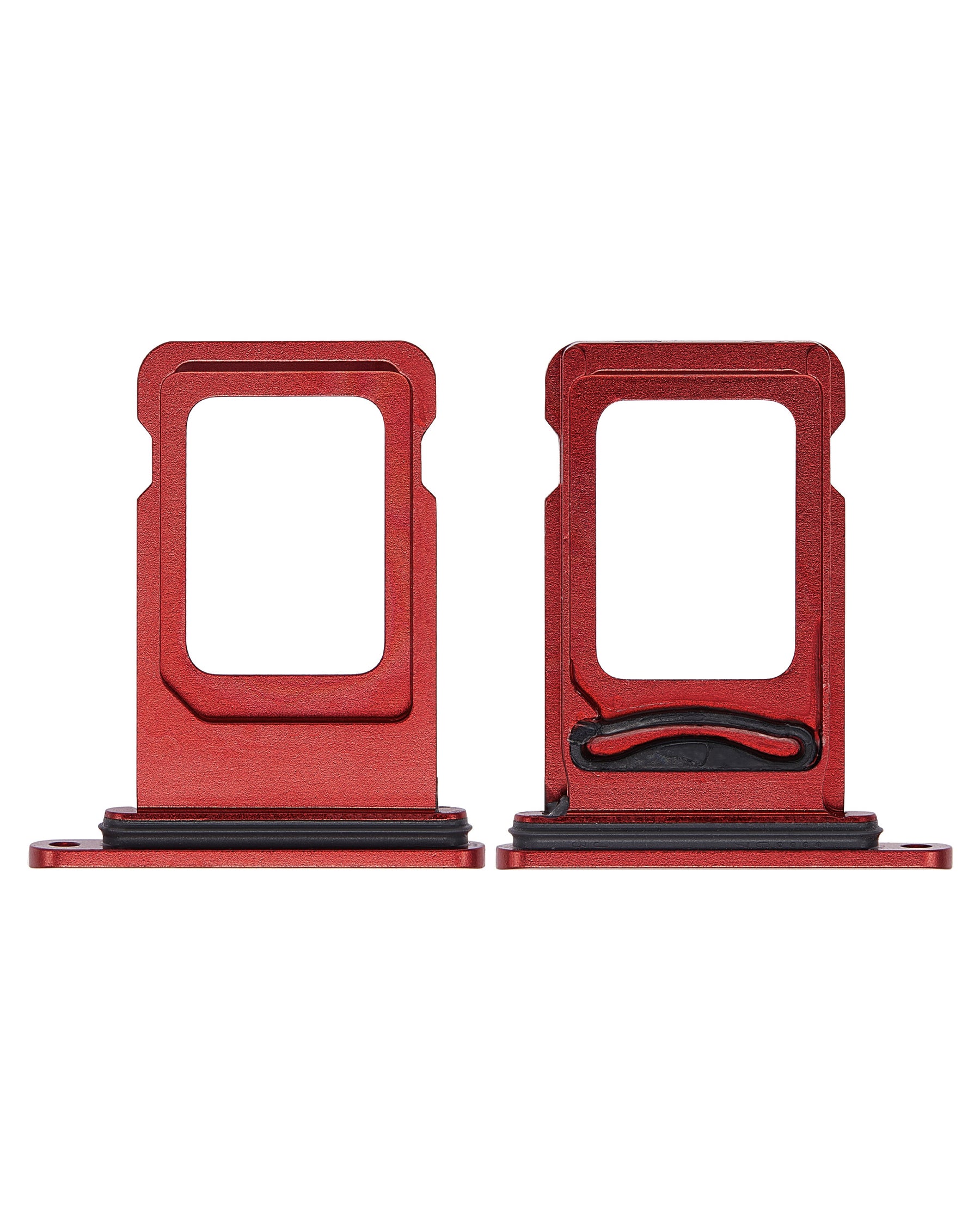 RED DUAL SIM CARD TRAY COMPATIBLE WITH IPHONE XR