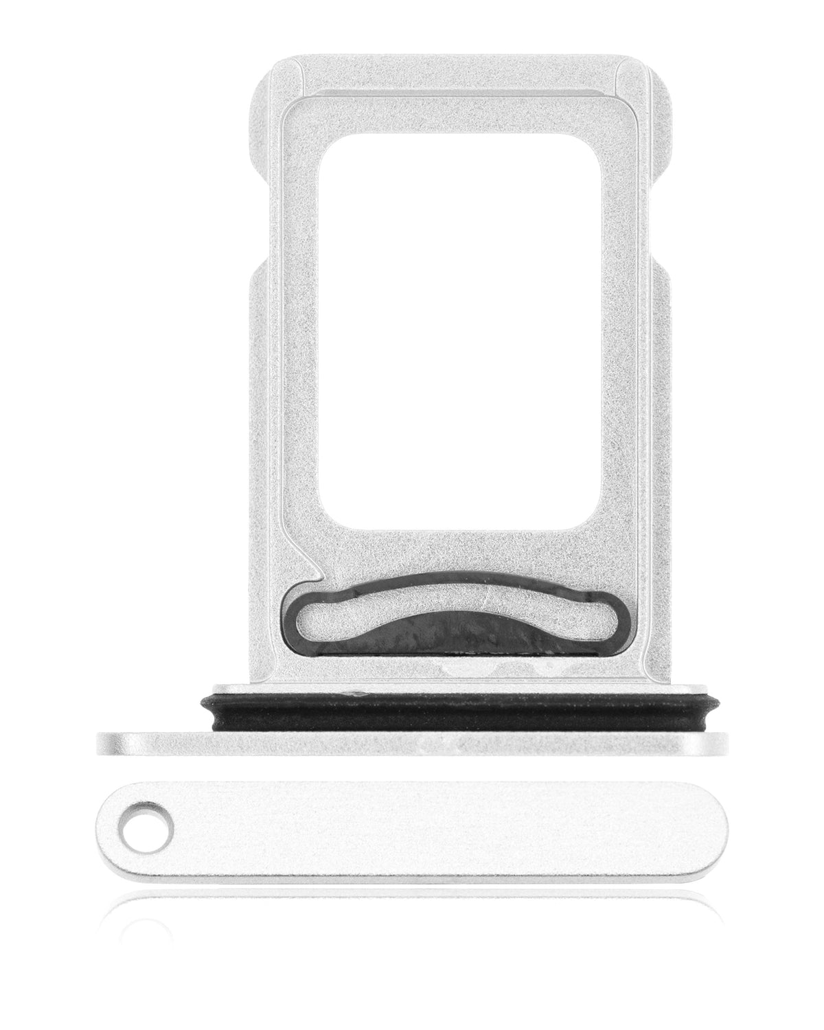 WHITE DUAL SIM CARD TRAY COMPATIBLE WITH IPHONE 12