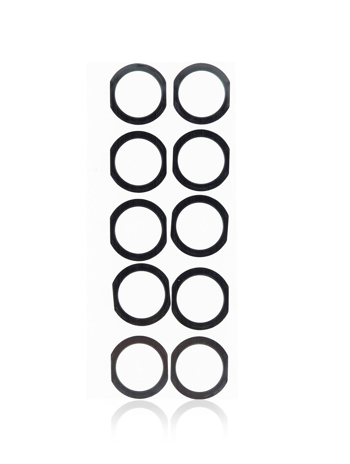 BLACK HOME BUTTON SPACER RING (10 PACK) COMPATIBLE FOR IPAD PRO 10.5" 1ST