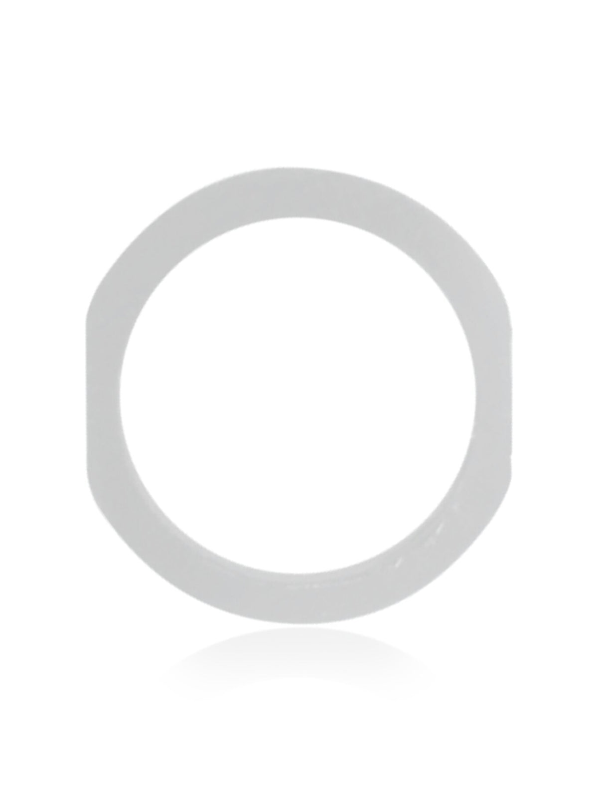 WHITE HOME BUTTON SPACER RING (10 PACK) COMPATIBLE WITH IPAD MINI 3 / AIR 2 / PRO 9.7"