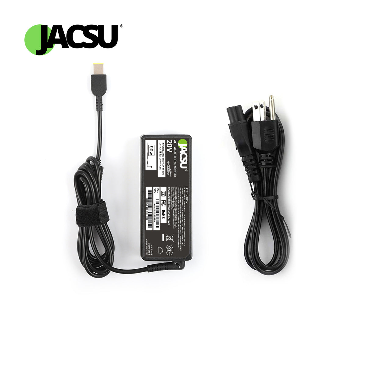 Jacsu 90W 20V 4.5A USB PIN AC Adapter Laptop Charger For G405s G500 G505 G510 Thinkpad E540 ADLX90NCC3A ADL