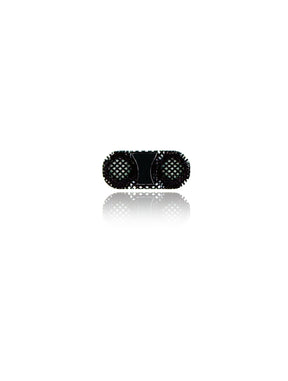 BLACK LOUDSPEAKER / MIC MESH (10 PACK) COMPATIBLE WITH IPHONE XS MAX
