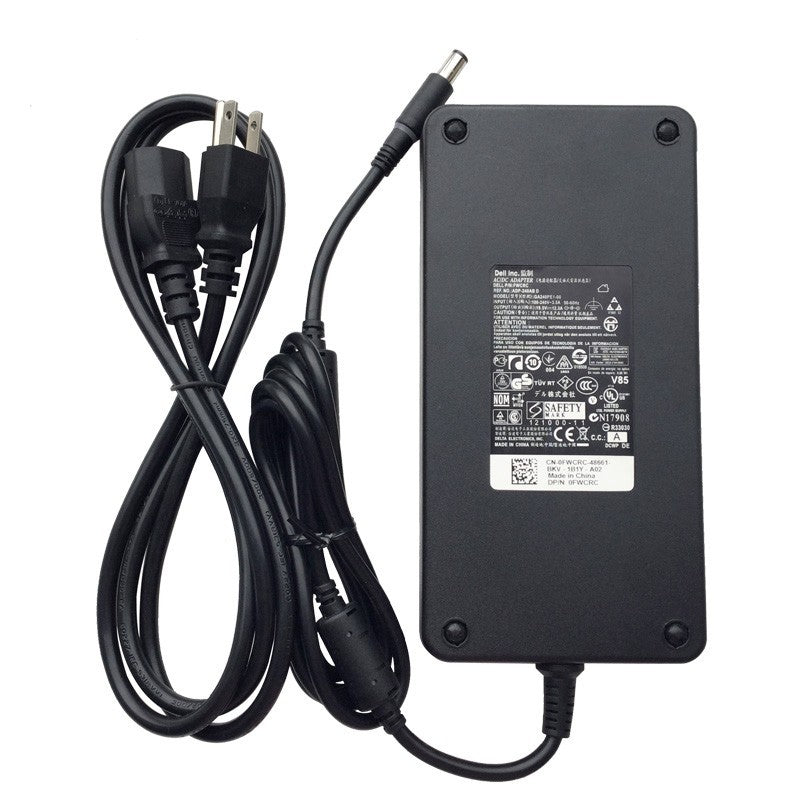 Dell Original AC Adapter Charger 19.5V 12.3A 240W (Tip Size: 7.4x5.0mm) for Dell Alienware M15, Alienware 17 R4 ALW18-2990sLV GA240PE1-00