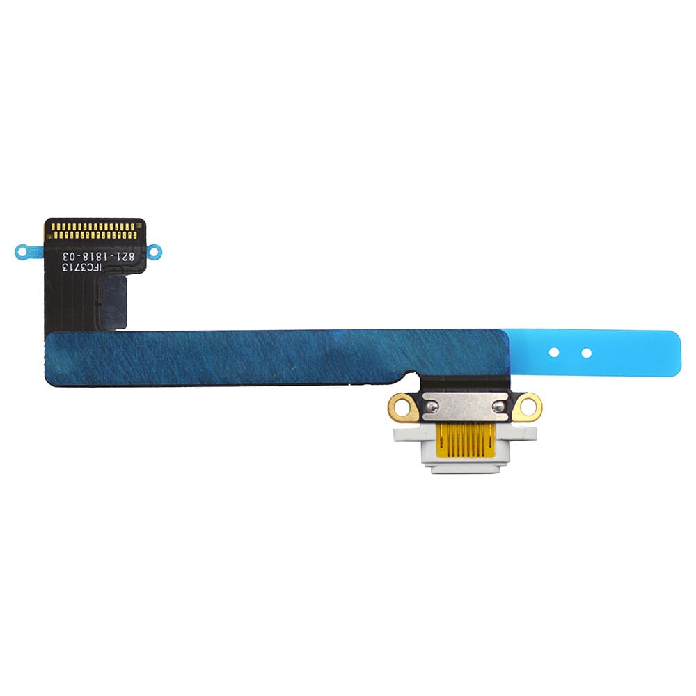 WHITE USB CHARGING CONNECTOR FLEX CABLE FOR IPAD MINI 2/3