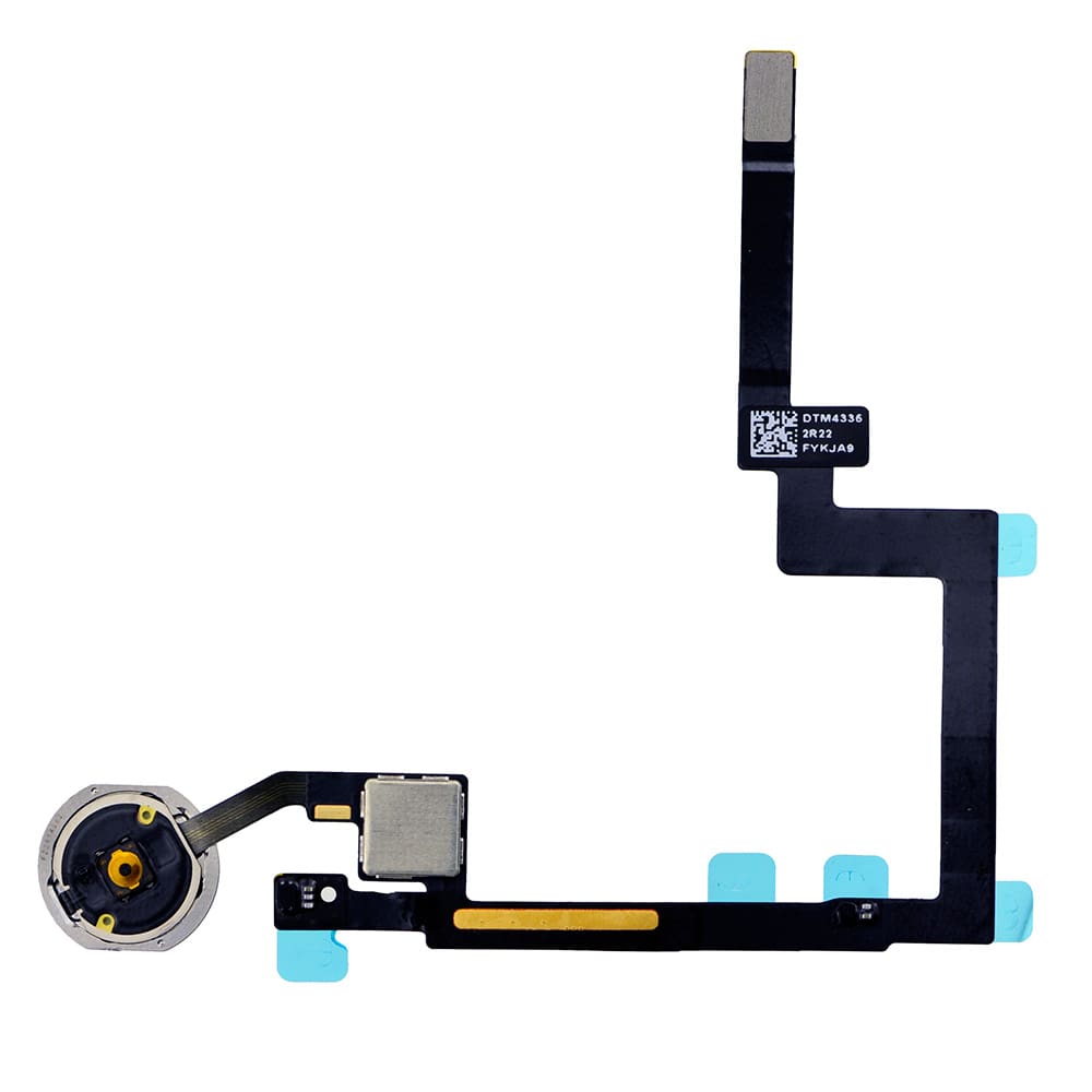 BLACK HOME BUTTON FULL ASSEMBLY FOR IPAD MINI 3