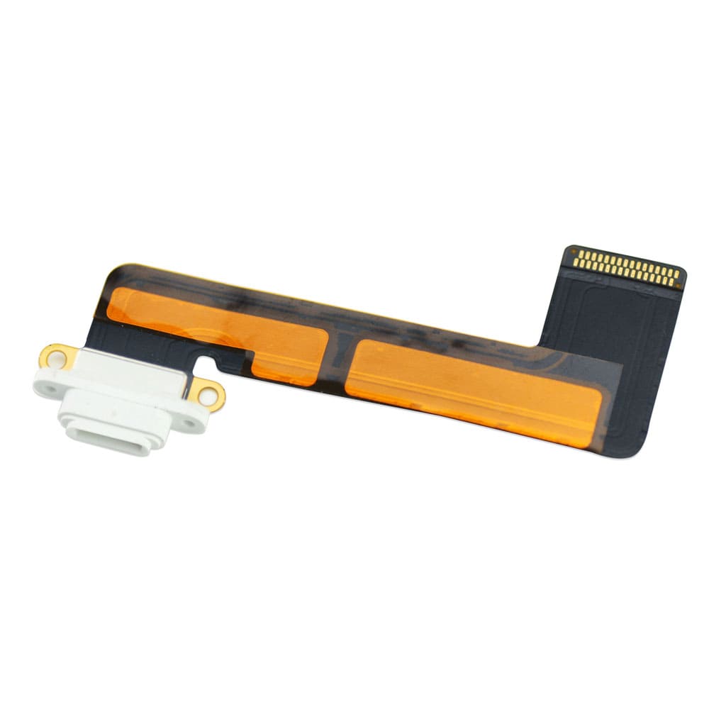 USB CHARGING CONNECTOR FLEX CABLE WHITE FOR IPAD MINI