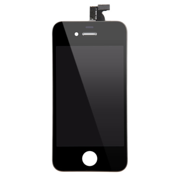 LCD WITH DIGITIZER ASSEMBLY FOR IPHONE 4 - BLACK