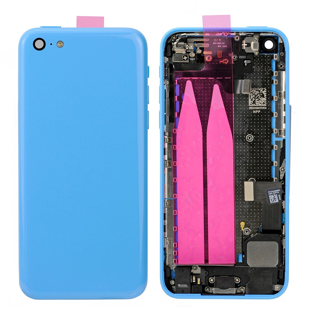BACK COVER FULL ASSEMBLY FOR IPHONE 5C - BLUE