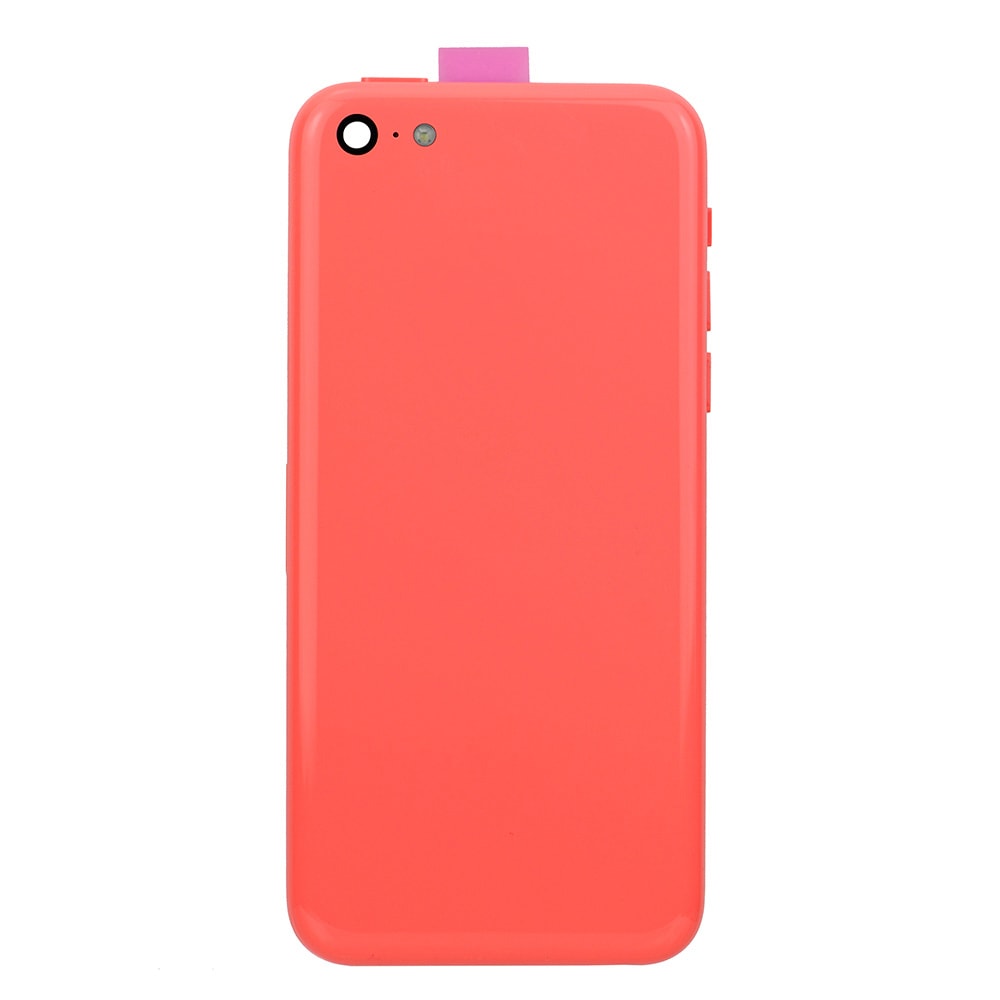 BACK COVER FULL ASSEMBLY FOR IPHONE 5C - PINK