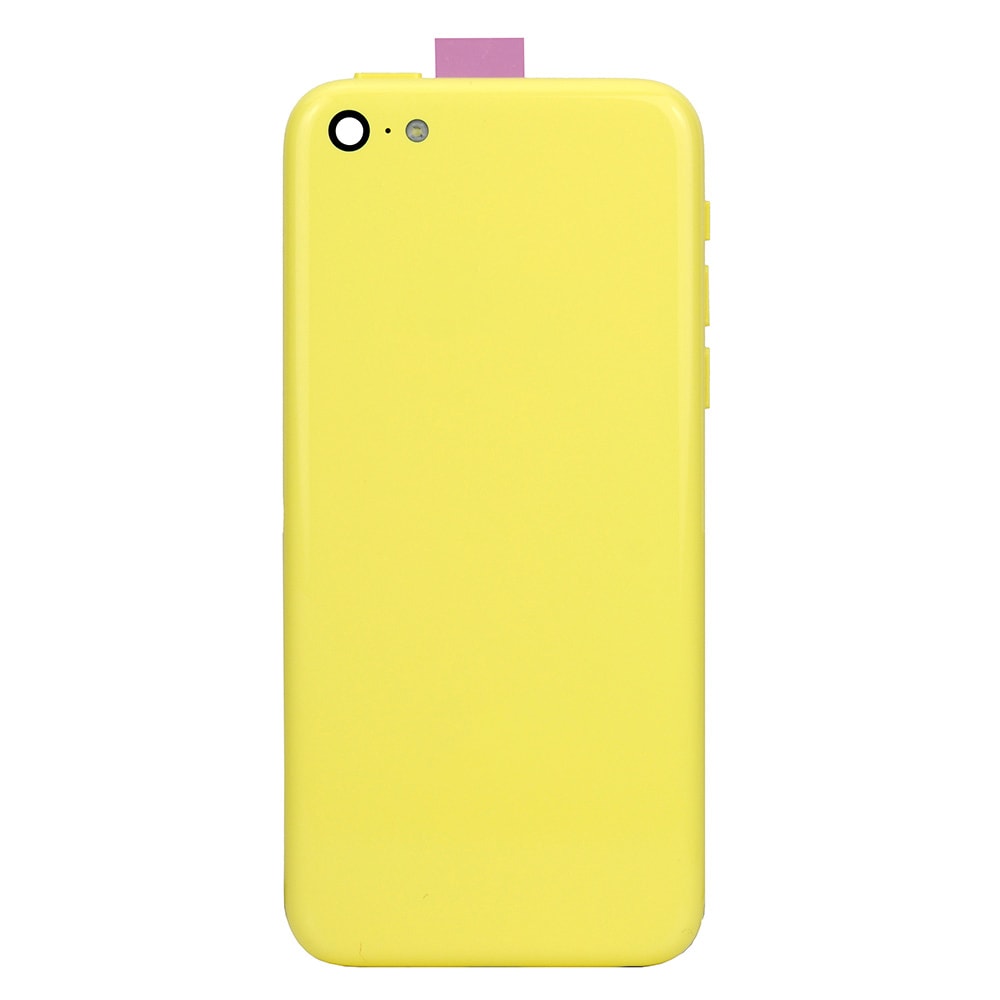 BACK COVER FULL ASSEMBLY FOR IPHONE 5C - YELLOW