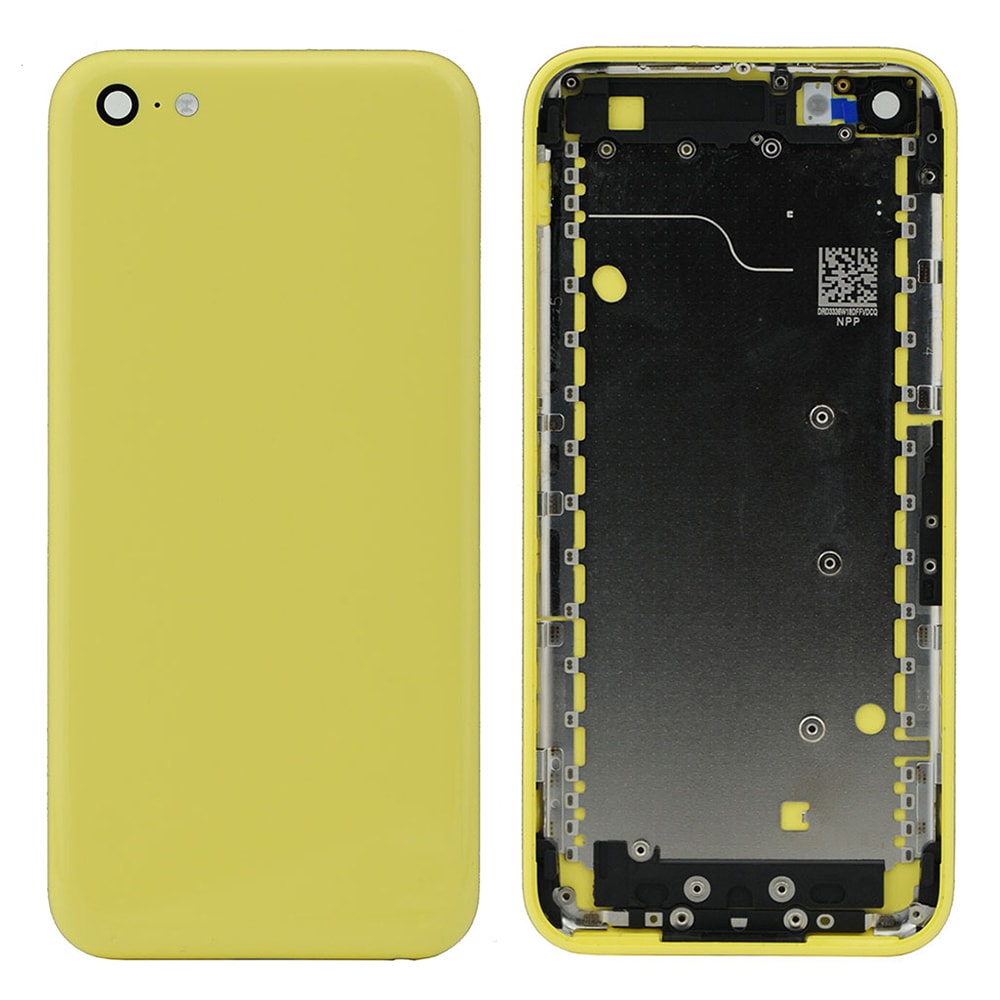 BACK COVER FOR IPHONE 5C - YELLOW