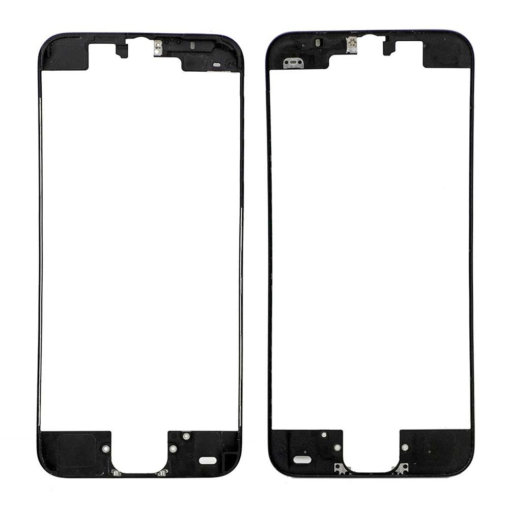 FRONT SUPPORTING FRAME FOR IPHONE 5C - BLACK
