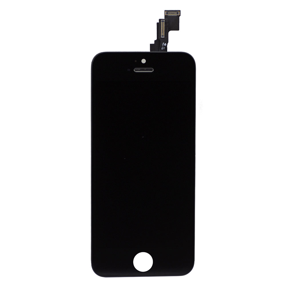 LCD WITH DIGITIZER ASSEMBLY FOR IPHONE 5C - BLACK