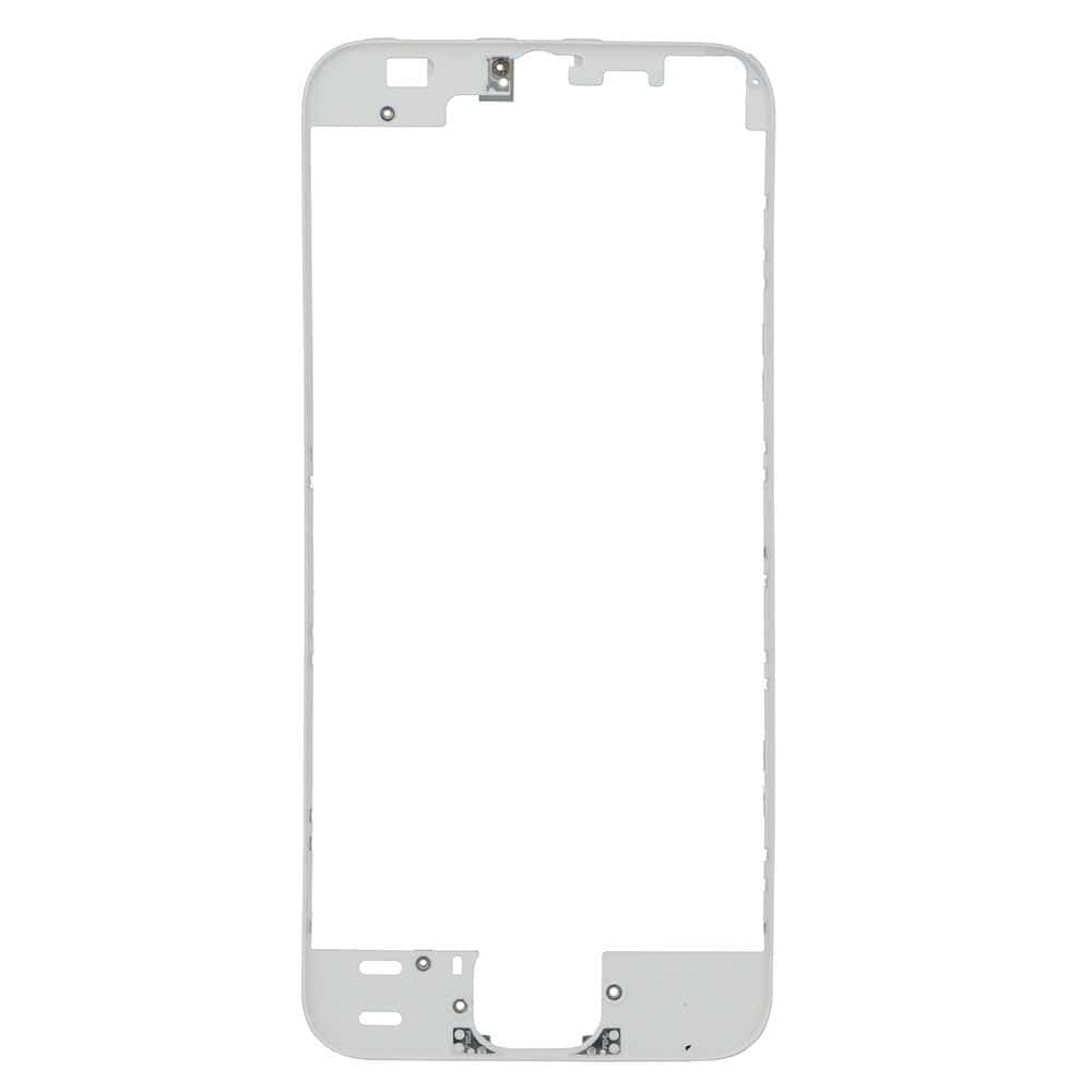 Apple 5 Frame FRONT SUPPORTING FRAME FOR IPHONE 5S/SE - WHITE