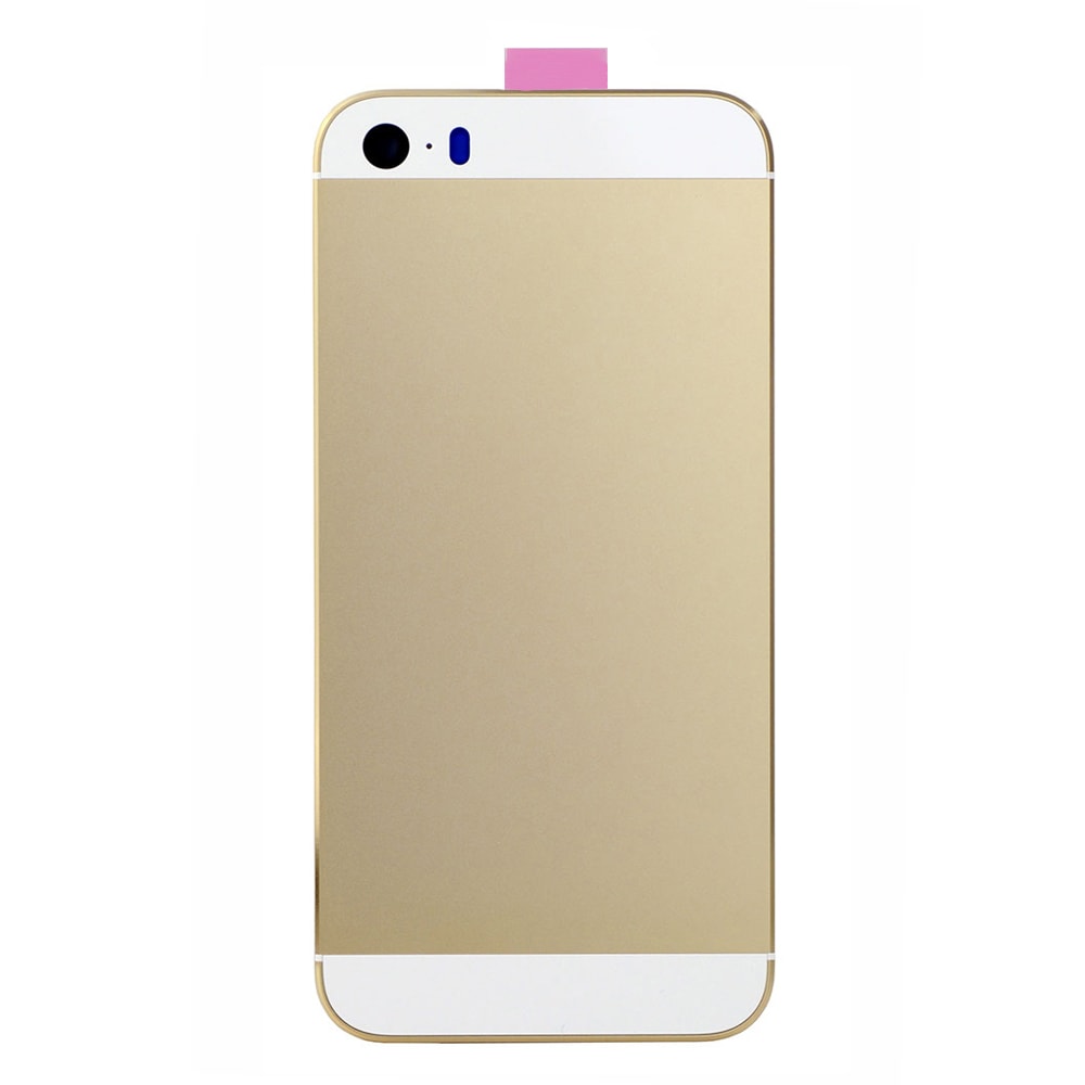 BACK COVER FULL ASSEMBLY FOR IPHONE SE - GOLD