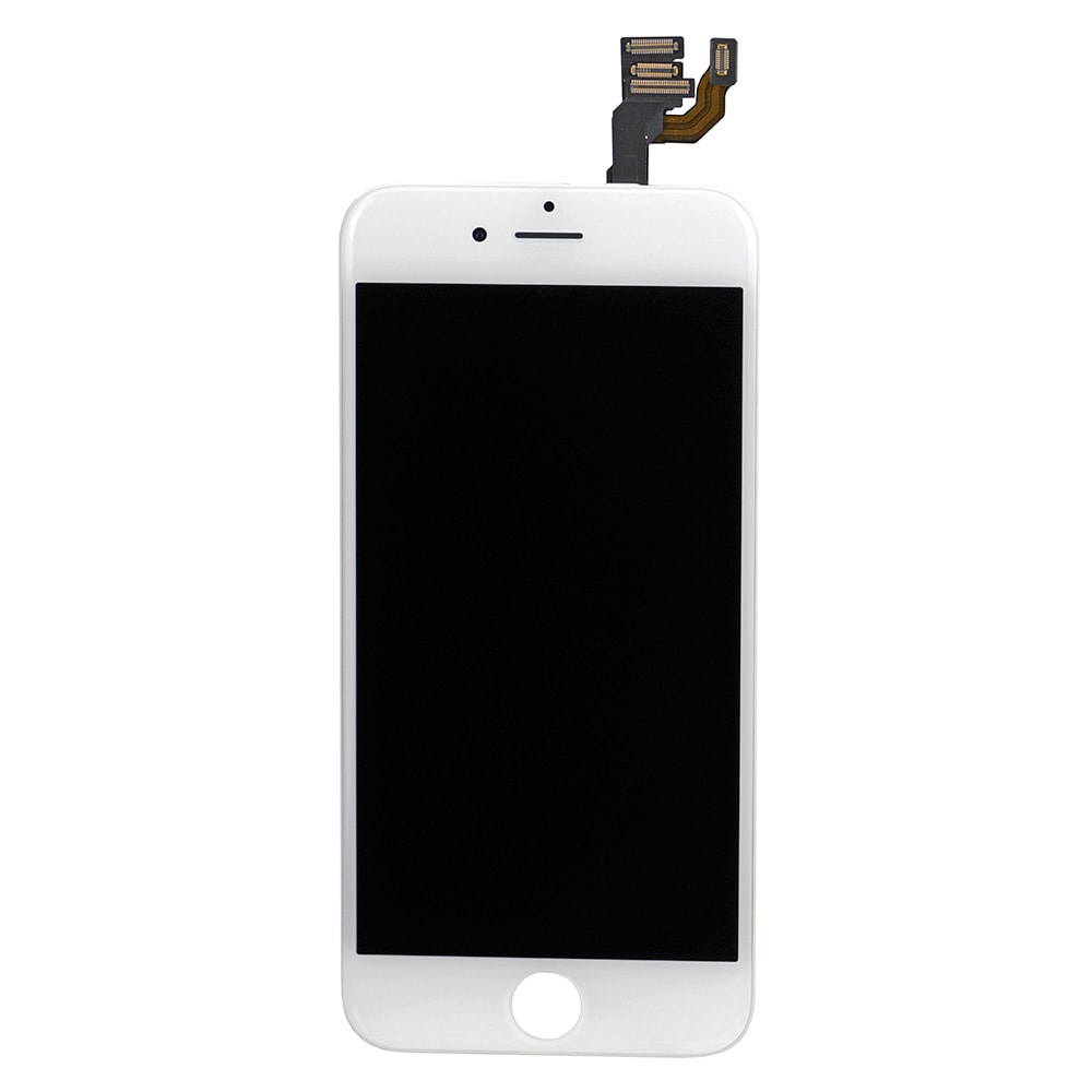 WHITE LCD SCREEN FULL ASSEMBLY WITHOUT HOME BUTTON FOR IPHONE 6