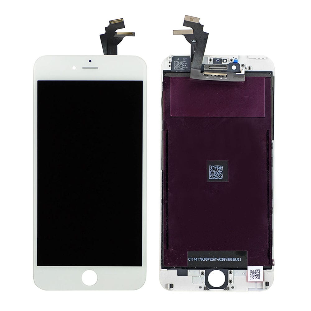WHITE LCD WITH DIGITIZER ASSEMBLY FOR IPHONE 6 PLUS