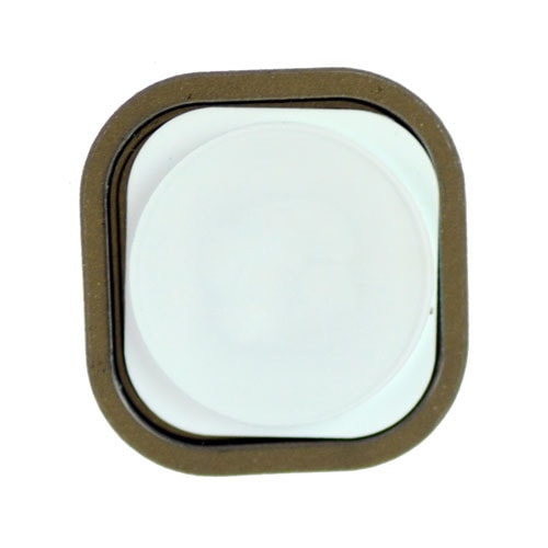 WHITE HOME BUTTON WITH GASKET  FOR IPOD TOUCH 5TH GEN