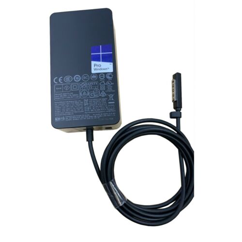 Microsoft AC Adapter 12V 3.6A 48W Charger with USB for Microsoft Surfa
